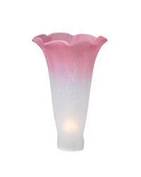 3in W x 5in H White Pink Lily Shade 10187 by  Grey Watkins 