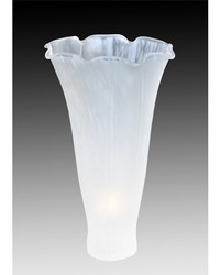 3in W X 5in H WHITE POND LILY SHADE 10199 by  Grey Watkins 