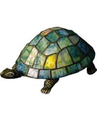 Turtle Tiffany Glass Accent Lamp 10270 by   