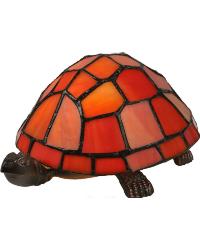 Turtle Tiffany Glass Accent Lamp 10271 by   