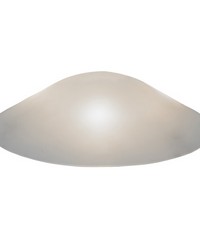 20in W Metro Fusion Frosted Glass Cone Shade 106868 by   