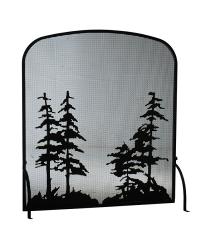 Tall Pines Arched Fireplace Screen 114128 by   