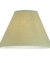 7in W X 4.5in H Aged Celadon Beige Parchment Shade 116565 by  Grey Watkins 