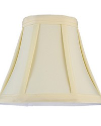 6in W X 5in H Trumpet Cream Fabric Shade 116569 by   