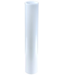 3in W Cylindre White Glass Shade 116570 by   