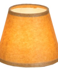 5in W X 4in H Taos Brown Parchment Shade 116577 by   