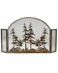 Tall Pines Arched Fireplace Screen 119082 by   