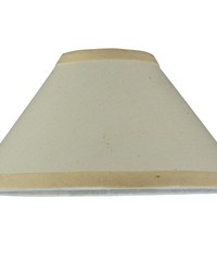 8in W X 4in H Natural Linen Tapered Shade 119595 by   
