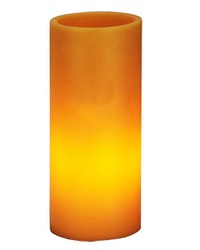 3in W Cylindre Amber Poly Resin Shade 123731 by  Kasmir 