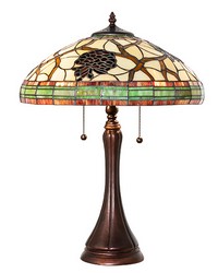 23in High Pinecone Table Lamp 125610 by   