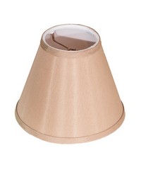 6in W X 4.75in H Faille Taupe Shade 130390 by   
