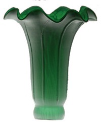 3in W X 5in H GREEN POND LILY SHADE 13246 by   