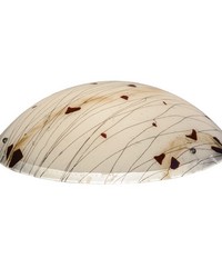 24in W Metro Fusion Ramoscelli Glass Shade 133179 by   