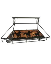 Wild Horses Oblong Pot Rack 133883 by   