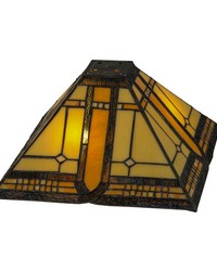 13in Sq Sierra Prairie Mission Shade 137957 by   