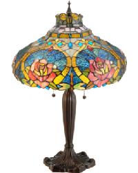 Dragonfly Rose Table Lamp 138108 by   