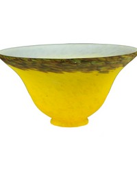 7.5in W YELLOW PURPLE PATEDEVERRE BELL SHADE 13963 by  Kasmir 