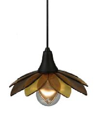 Metro Fusion Bodnant Glass Mini Pendant 139891 by   