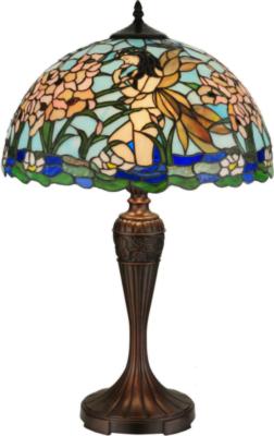 Floral Nouveau Insects MEYDA ORIGINALS Fairy Pond Table Lamp