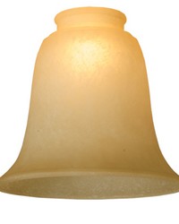 5.5in W X 4.75in H Bell Carmel Speck Shade 140920 by   