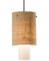 Cilindro Burlap 2 Tier Mini Pendant 143132 by   