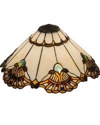 20in W SHELL WITH JEWELS SHADE 157062 by   