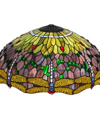 22in W Tiffany Hanginghead Dragonfly Shade 16943 by   