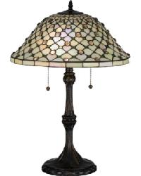 Diamond and Jewel Table Lamp 18728 by   