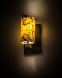 4.5in W Cilindro Jadestone Wall Sconce 189606 by   