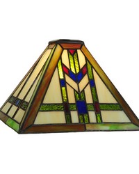 10in Sq Prairie Wheat Shade 19426 by   