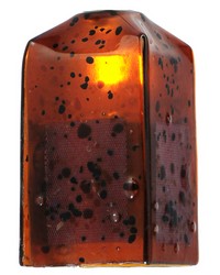 4in Sq Metro Fusion The Rock Draped Shade 19561 by   