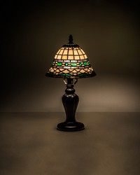 15in  High Tiffany Roman Mini Lamp 198767 by  Kasmir 