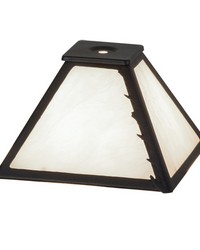 8in  Square Leafs Edge Shade 210849 by   