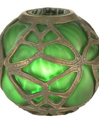 6in H Castle Butterfly Orb Shade 22120 by   