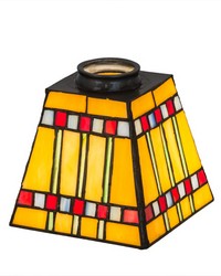 5in Sq Prairie Corn Shade 23850 by   