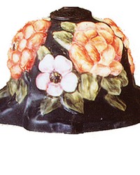 10in W Puffy Bonnet Floral Shade 23875 by   