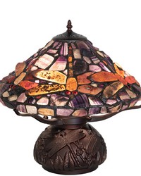 17in High Dragonfly Agata Table Lamp 261252 by   