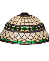 16in W Tiffany Roman Shade 26275 by   