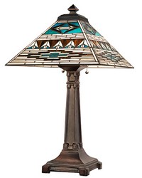 24in High Valencia Mission Table Lamp 263186 by   
