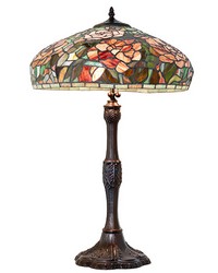 26in High Tiffany Peony Table Lamp 265071 by   