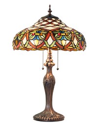 23in High Franco Table Lamp 265248 by  Catania Silks 