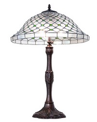 26in High Diamond & Jewel Recurve Table Lamp 266579 by   