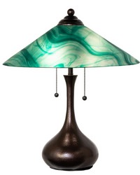 21in High Metro Mente Swirl Table Lamp 267265 by   
