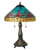 Meyda Tiffany 23in High Tiffany Dragonfly Table Lamp 