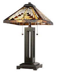 24in High Nuevo Mission Table Lamp 268727 by   