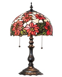 20in High Poinsettia Table Lamp 269101 by   