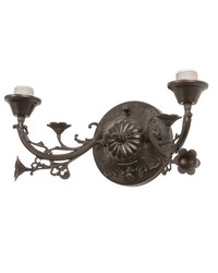 16in W Victorian 2 LT Wall Sconce Hardware 27061 by   