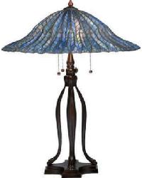 Tiffany Lotus Leaf Table Lamp 29385 by   