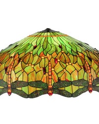 38in W HANGINGHEAD DRAGONFLY SHADE 30107 by   