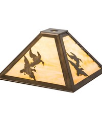 12in Sq Ducks in Flight Shade 30494 by   